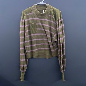 Free People Crop Top Sweater